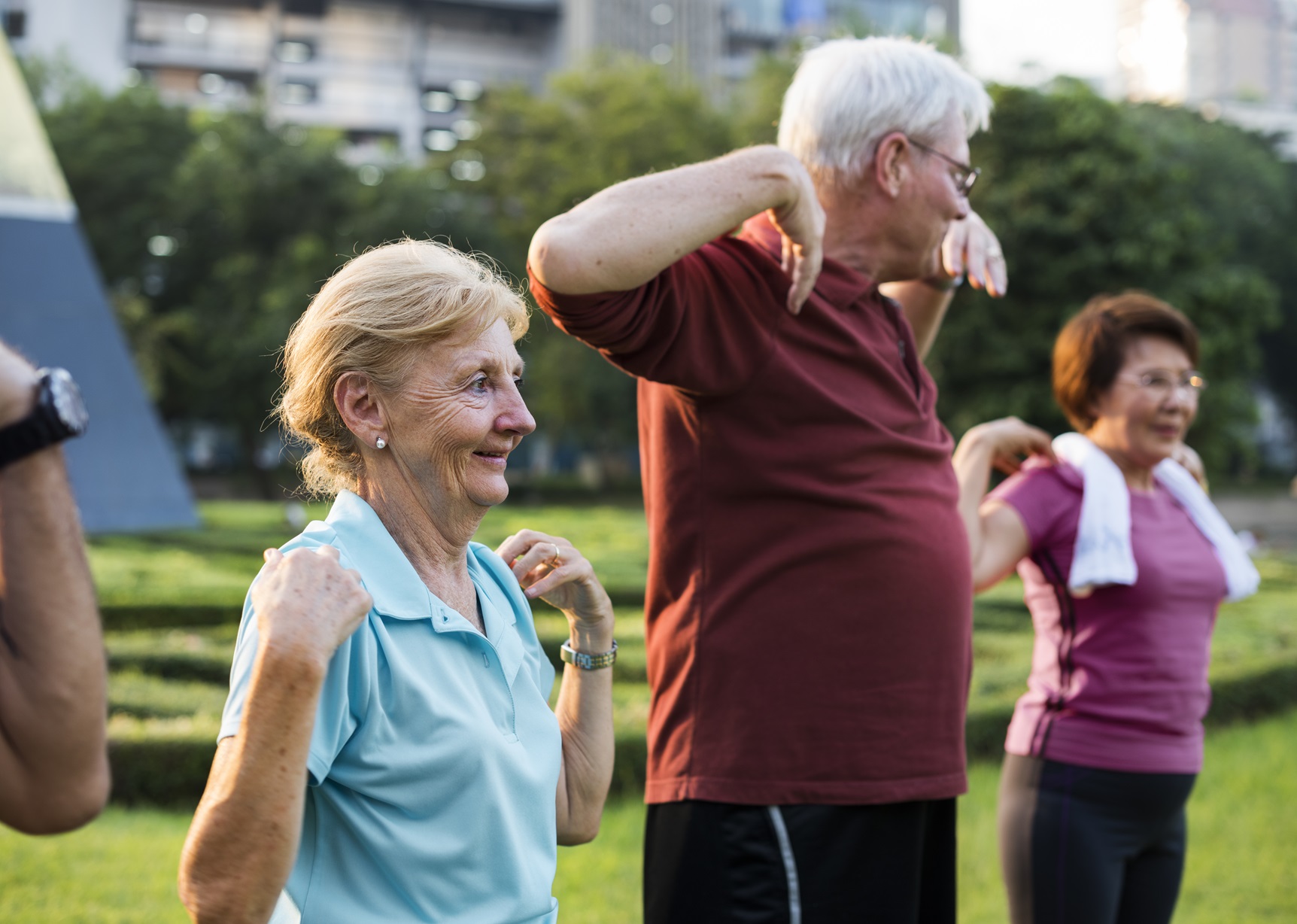 senior adult exercise